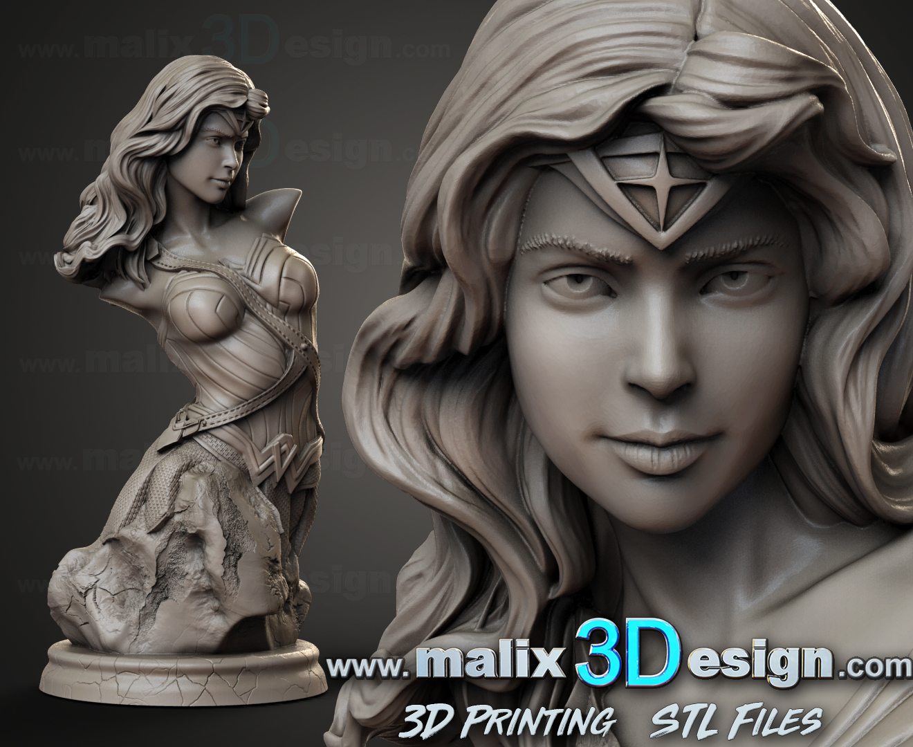 Wonder Woman Bust ( SANIX )