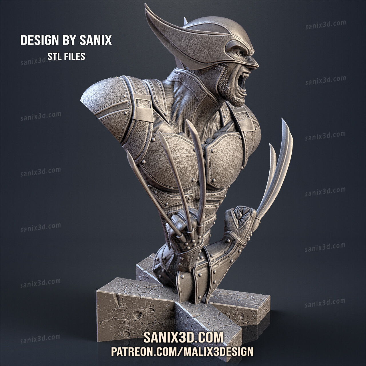 Wolverine Bust ( SANIX )