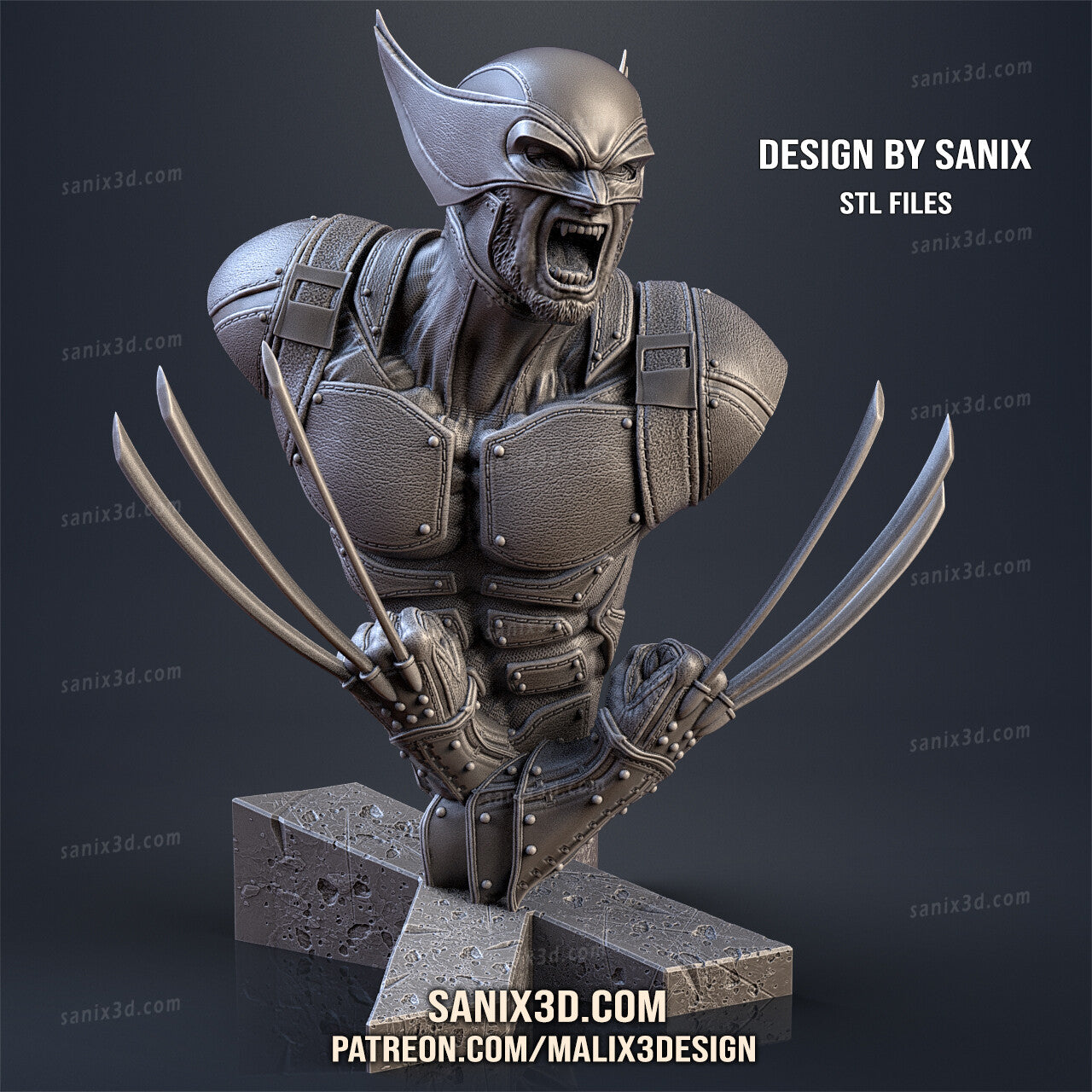 Wolverine Bust ( SANIX )