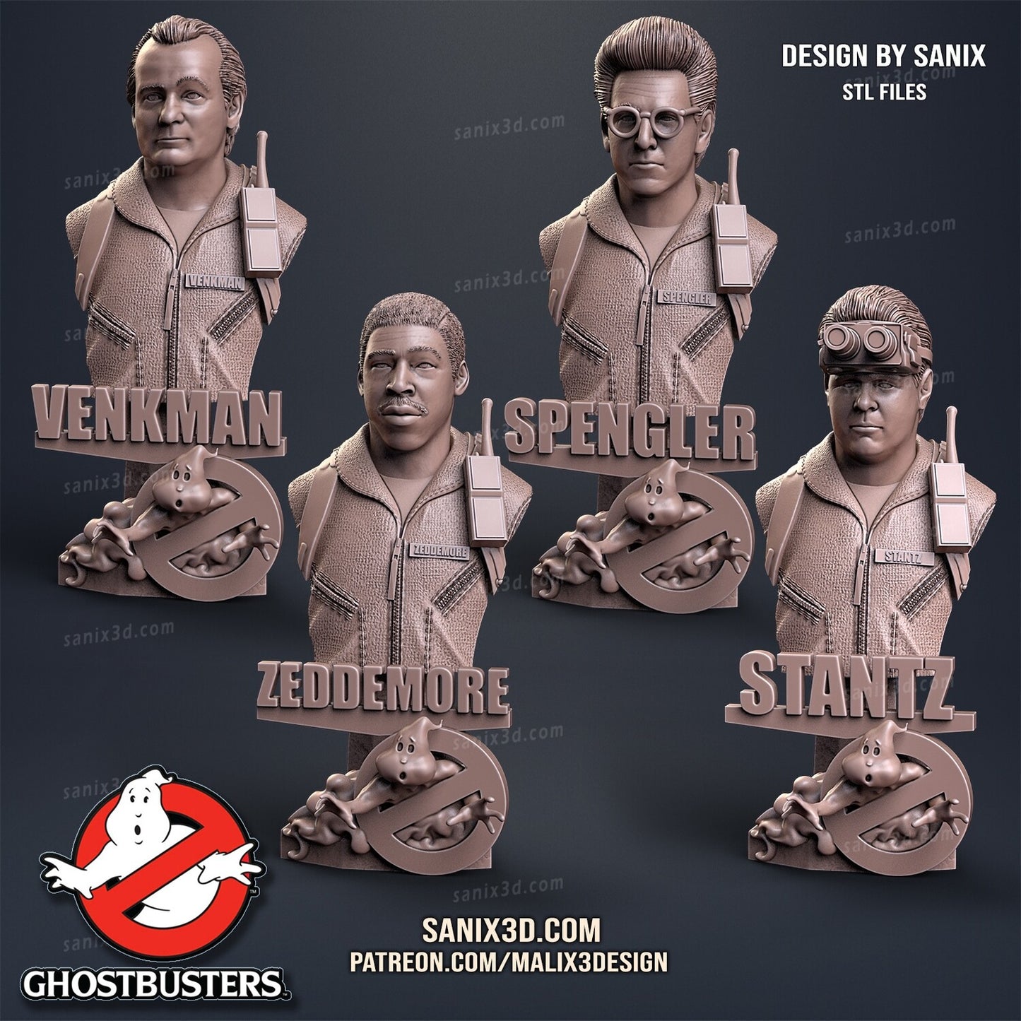 Ghost Busters Bust ( SANIX )