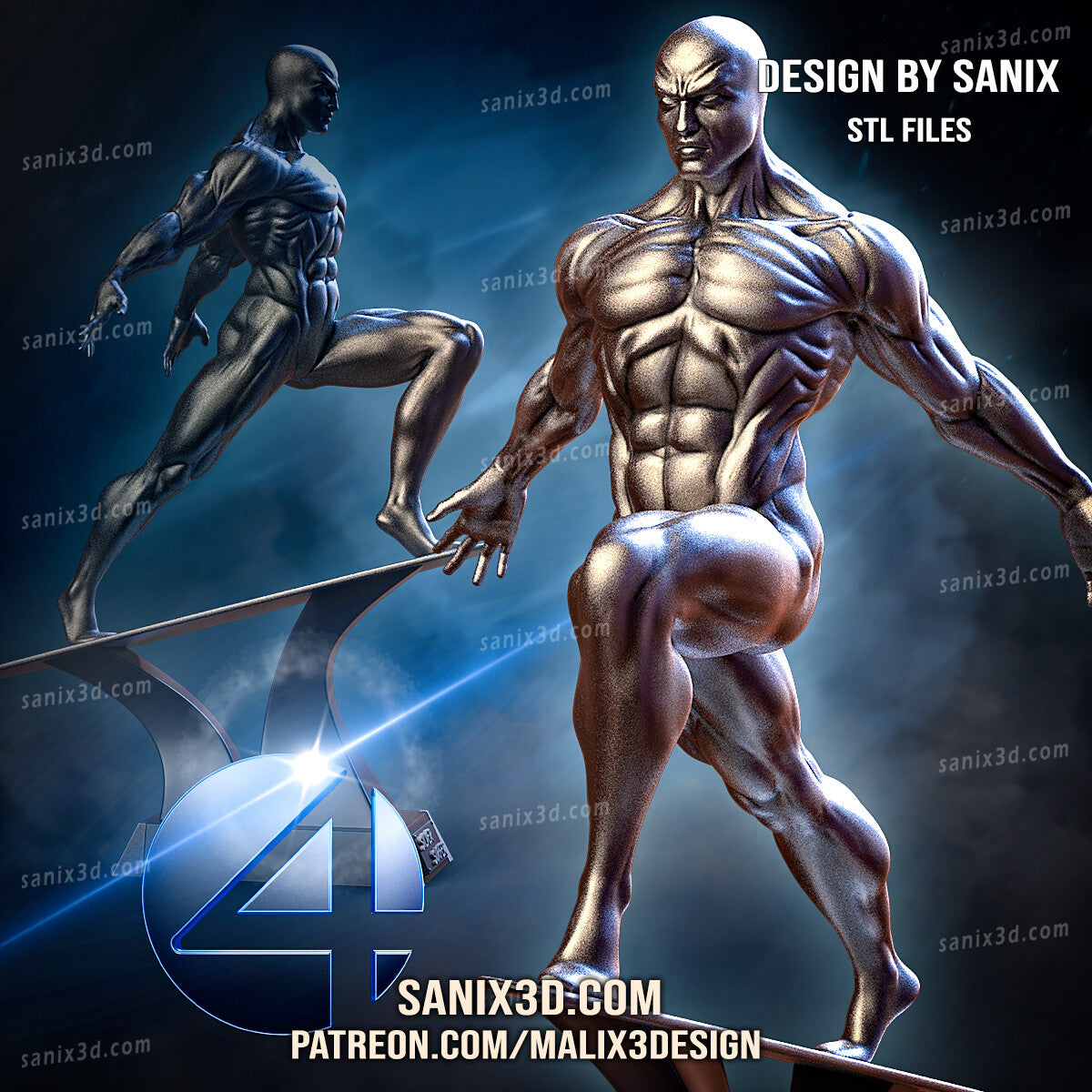 Fantastic 4 ( SANIX ) Silver Surfer