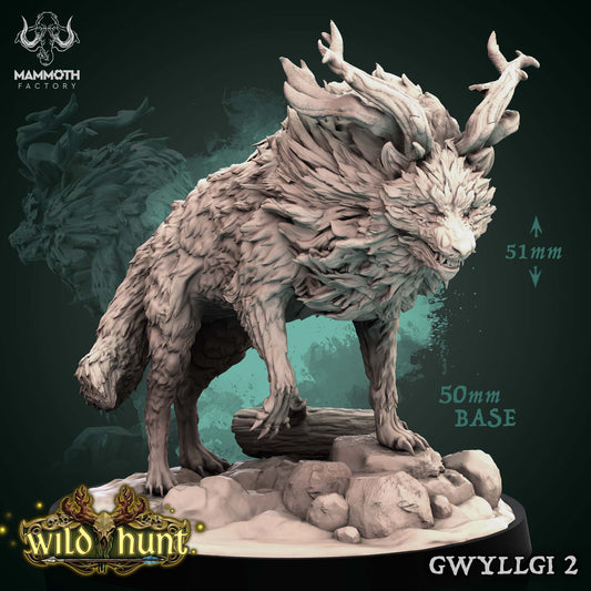 Mystic Wolf ( Pet / Familiar ) Gwyllgi 2