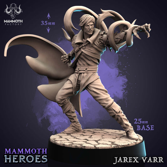 Jarex Varr ( Human / Hero )