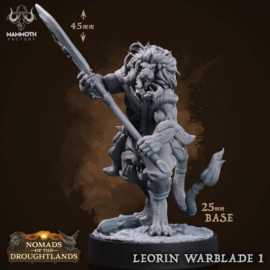 Leorin Warblade ( Lion / Hero / Feline )