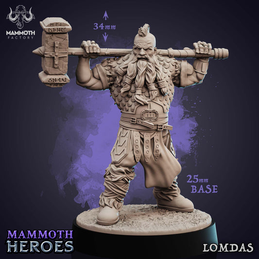 Lomdas ( Dwarf / Hero )