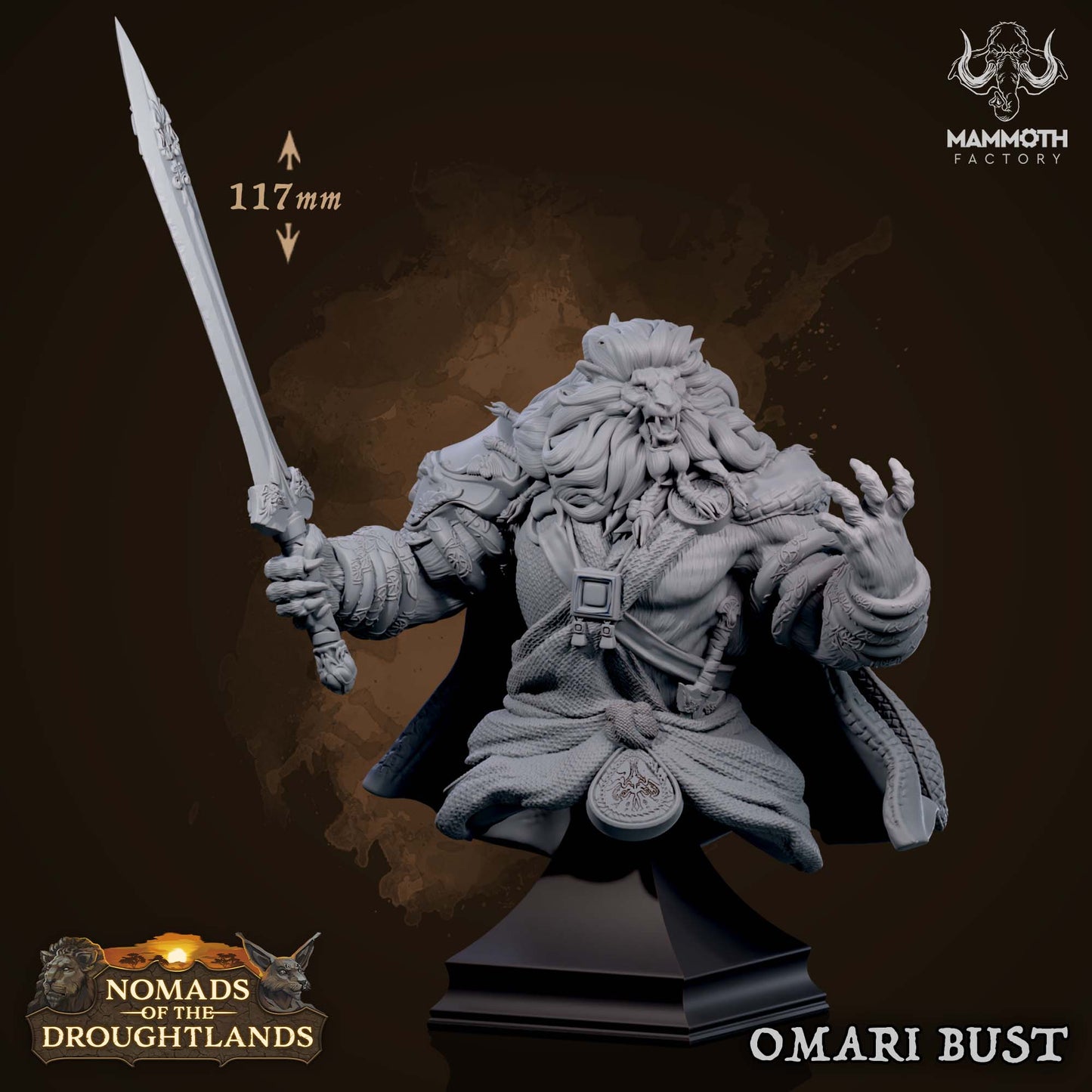 Omari, Voice of Thunder ( Bust )