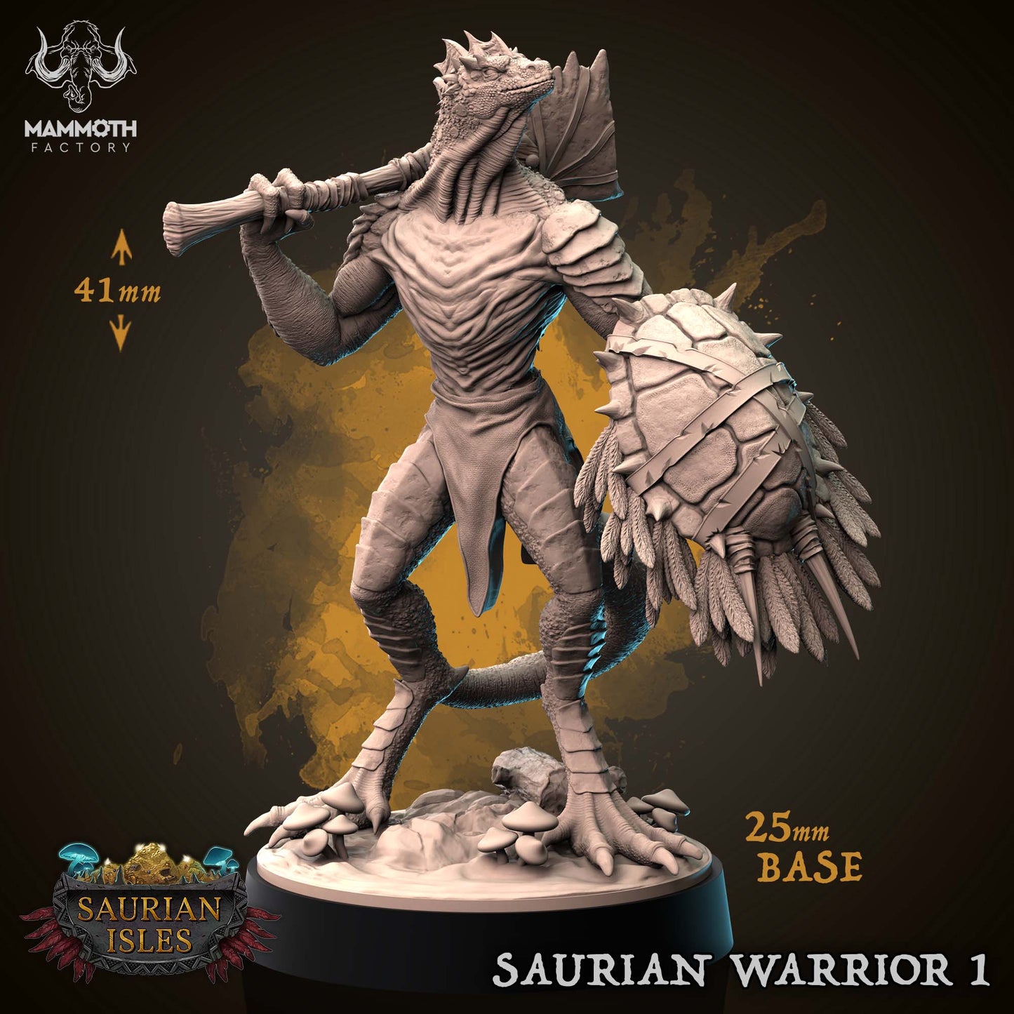 Saurian Warrior ( Hero / NPC ) Fighter