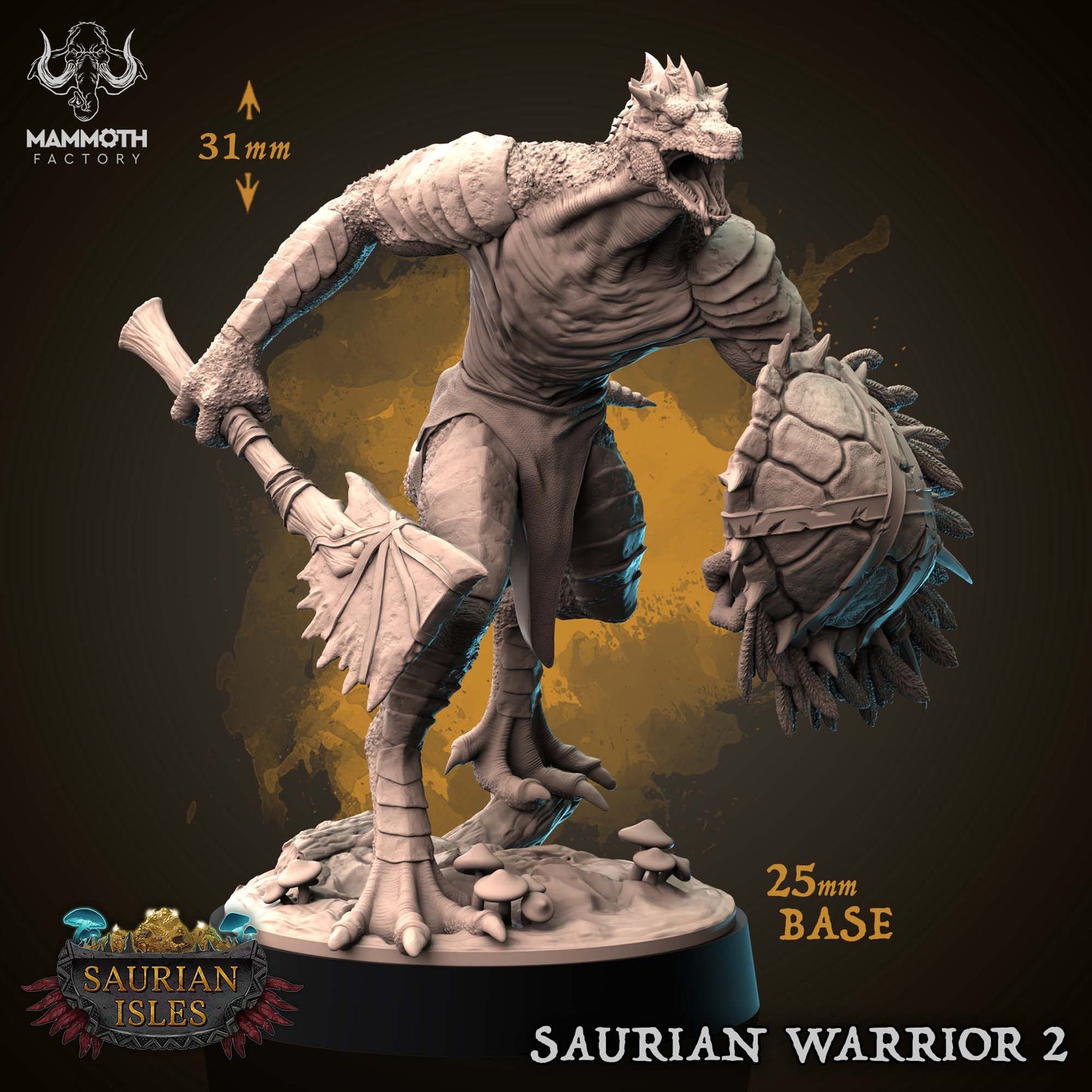 Saurian Warrior 2 ( Hero / NPC ) Fighter