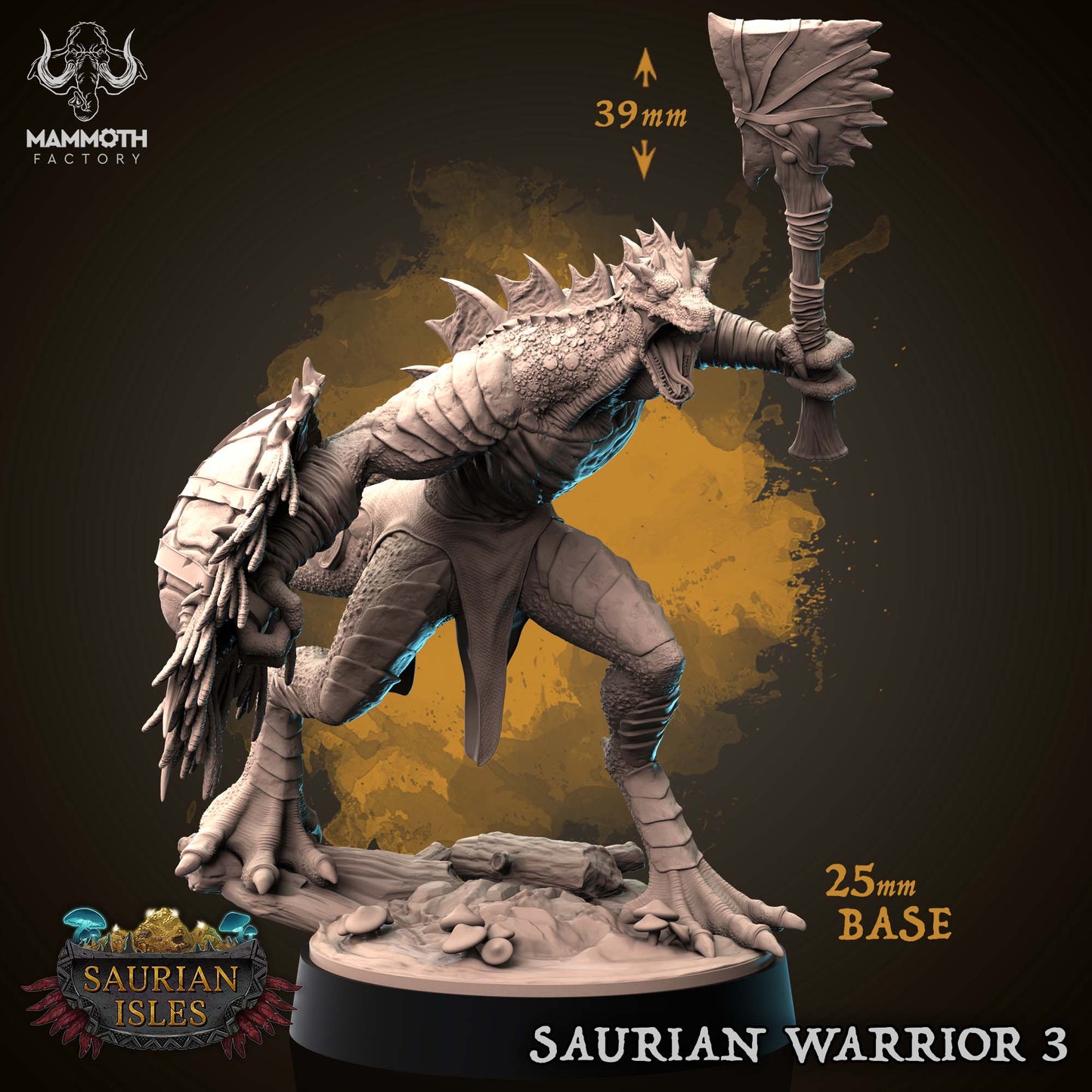 Saurian Warrior 3 ( Hero / NPC ) Fighter