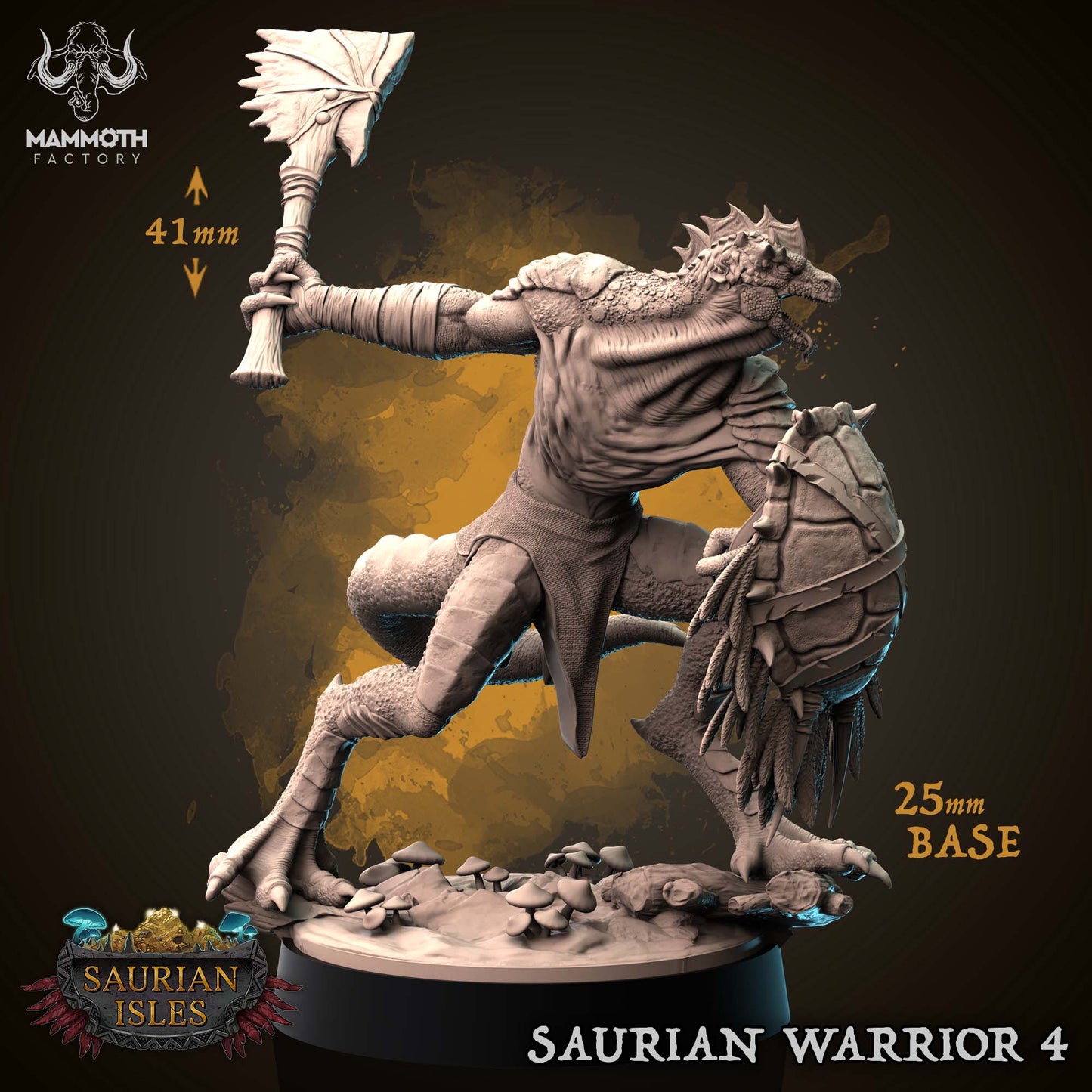 Saurian Warrior 4 ( Hero / NPC ) Fighter