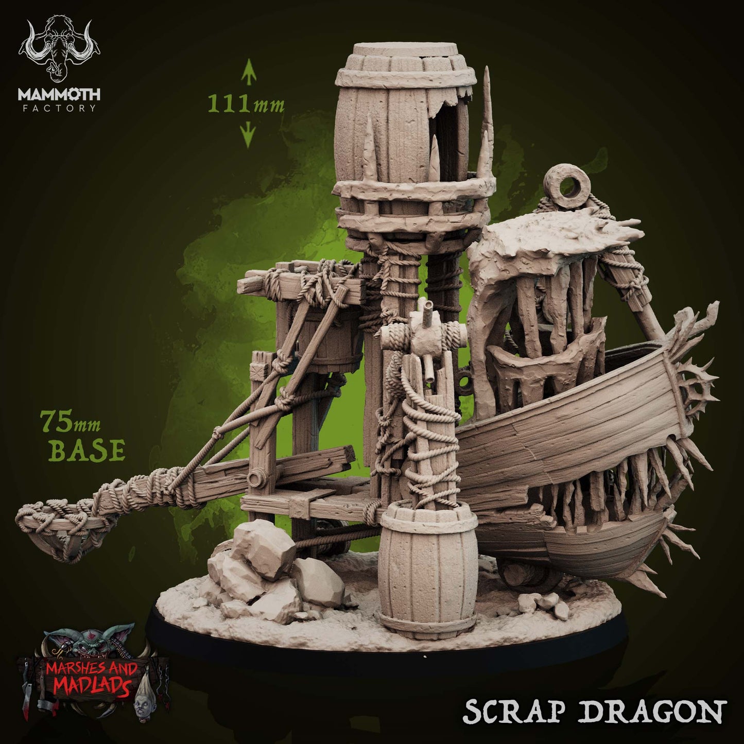 Scrap Dragon ( Scenery / Prop )