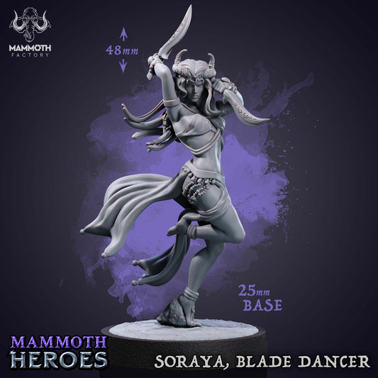 Soraya, Blade Dancer ( Tiefling / Hero )