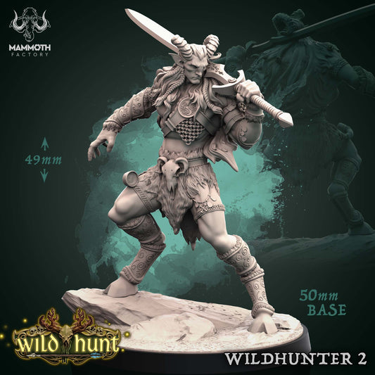 Tiefling Fighter ( Tiefling / Hero ) Wildhunter 2