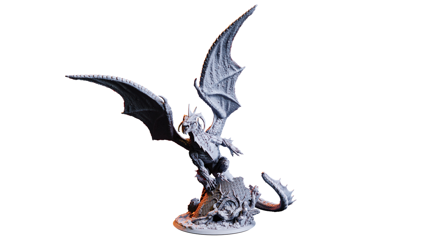 Adult Black Dragon (Dragon / Enemy)