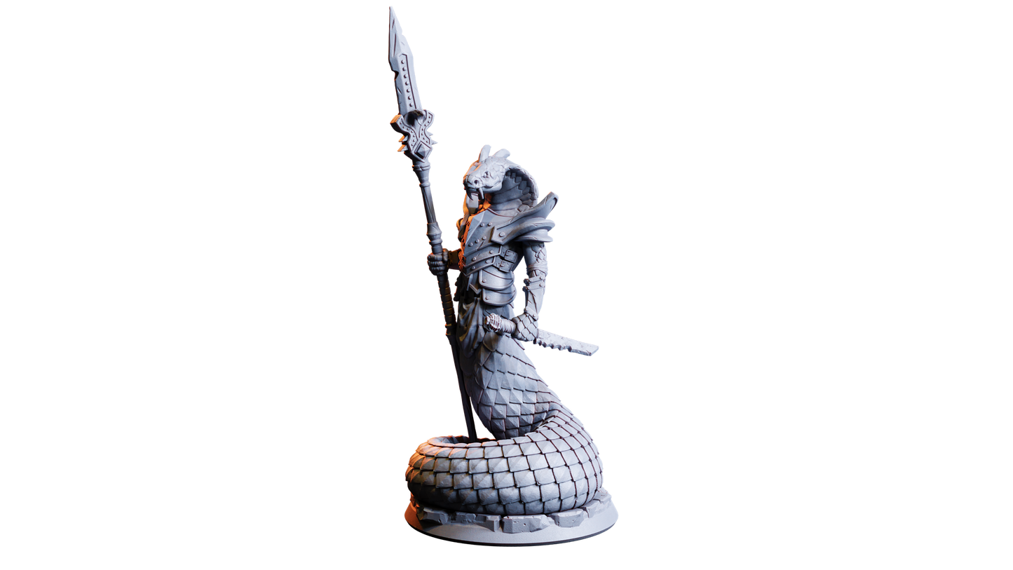 Serpent Folk Warrior ( Monster ) Pose 2