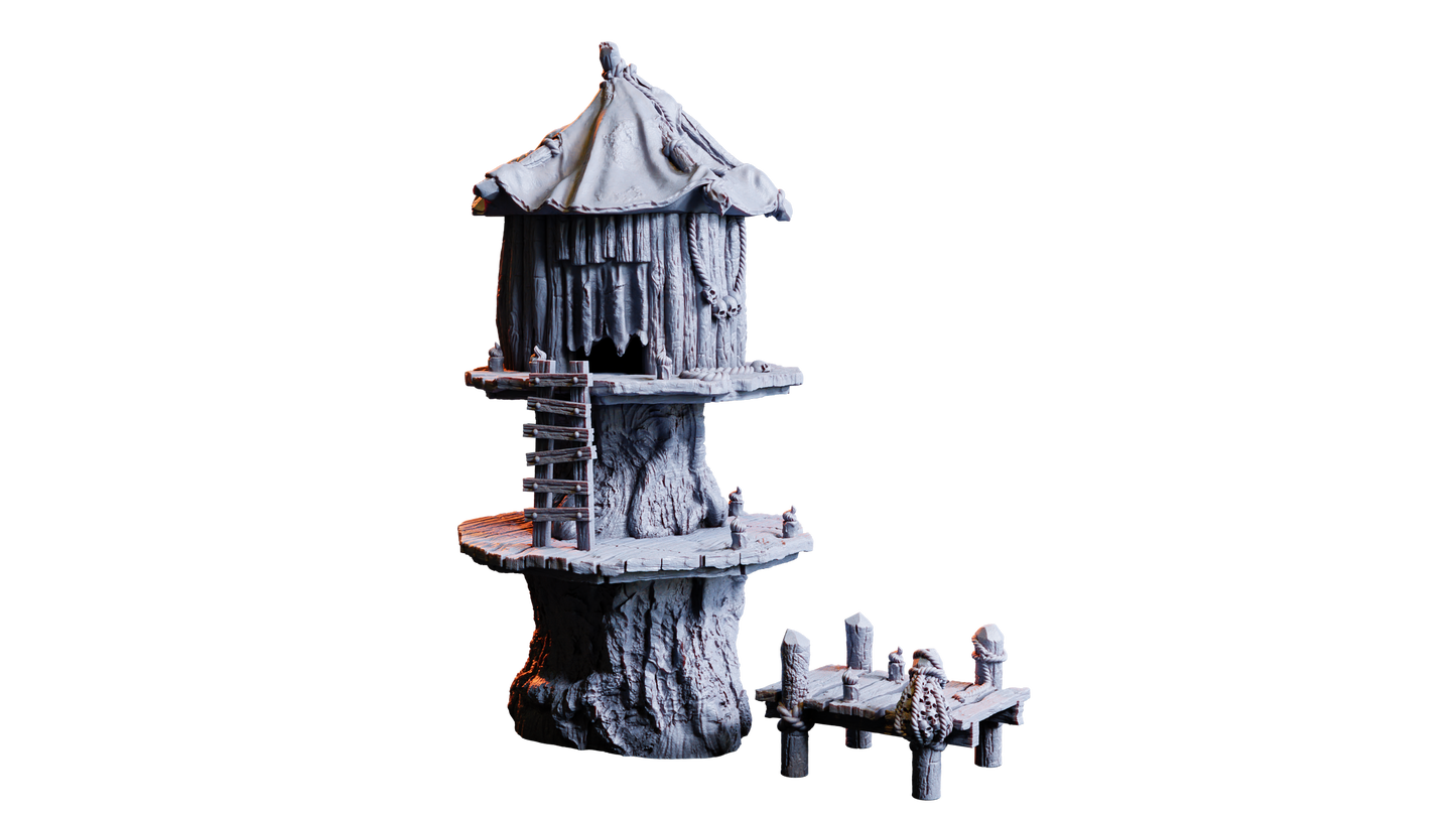 Swamp Hut ( Scenery / Prop )