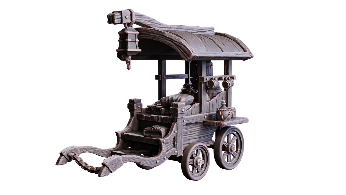 Merchant Cart ( Scenery / Prop )