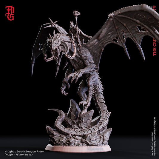 Krughor, Death Dragon Rider ( Dragon / Familiar / Pet )