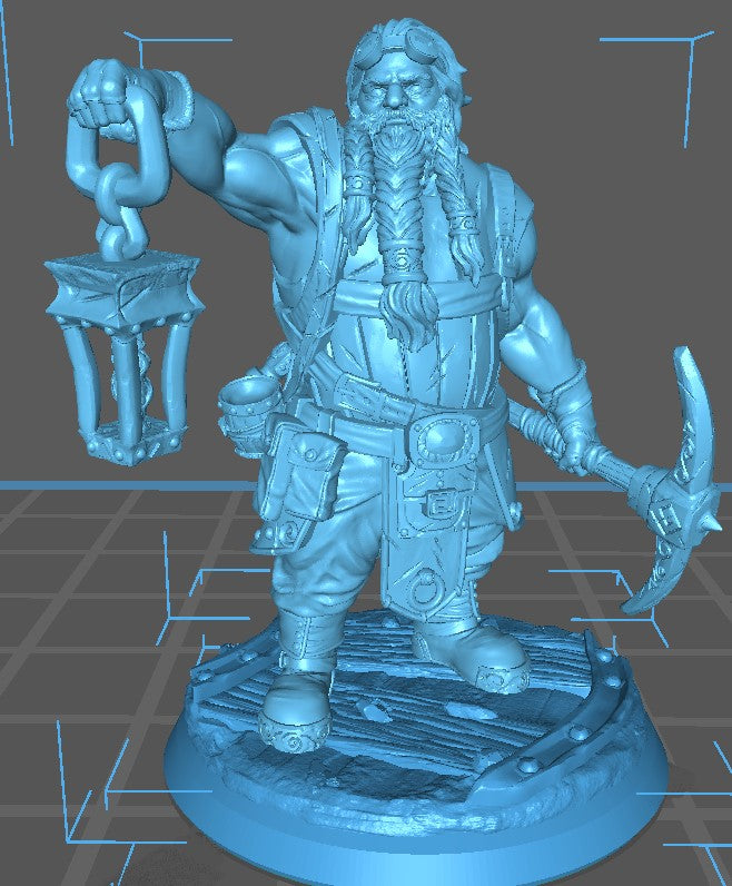 Dwarf Miner 1 ( Dwarf / Hero )